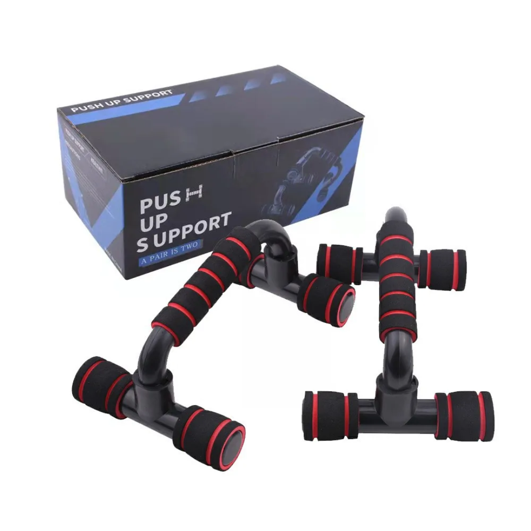 Poignées de Pompes Push Up Support – Lot de 2, Mousse Antidérapante