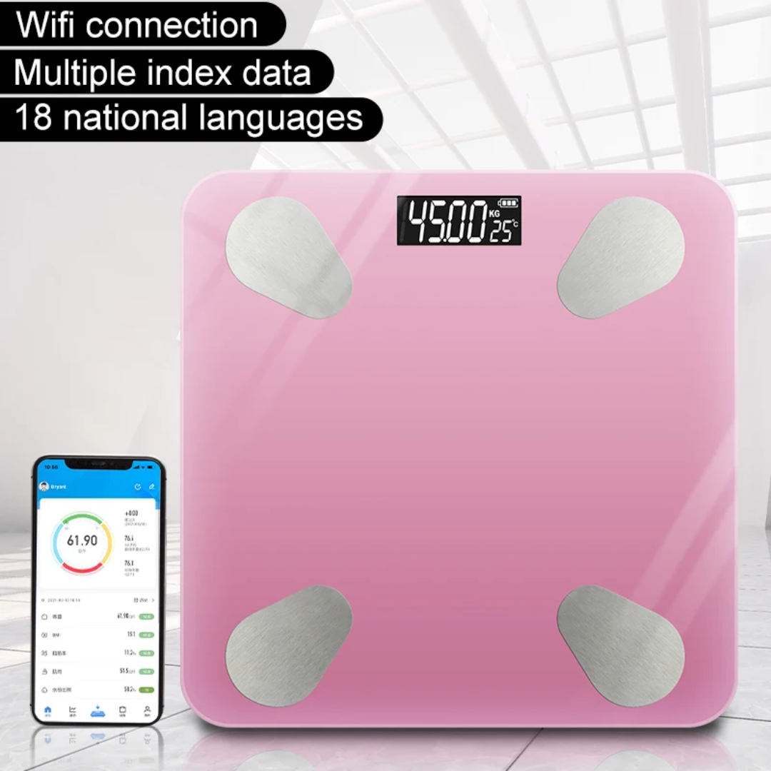 Balance Connectée Intelligente – Analyse Corporelle Complète