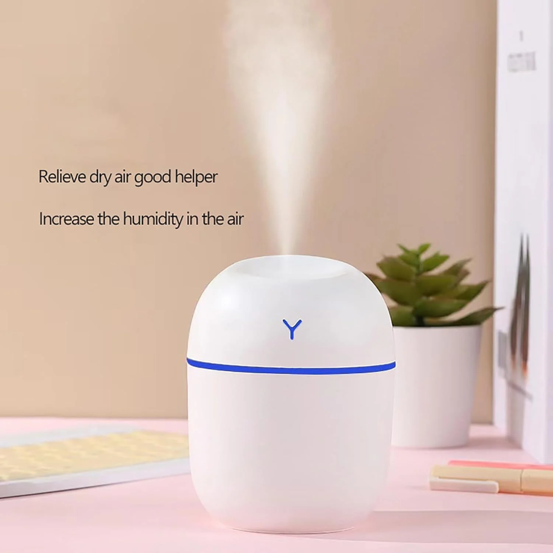 Mini Humidificateur Ultrasonique – Brume Douce & Silence Absolu