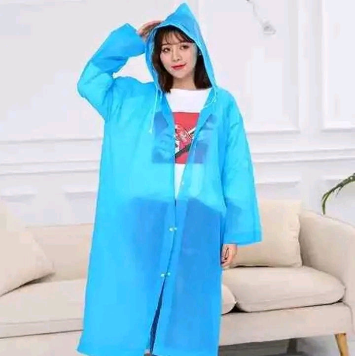 Imperméable à Capuche EVA Réutilisable – Adulte & Enfant, Multi-Couleurs
