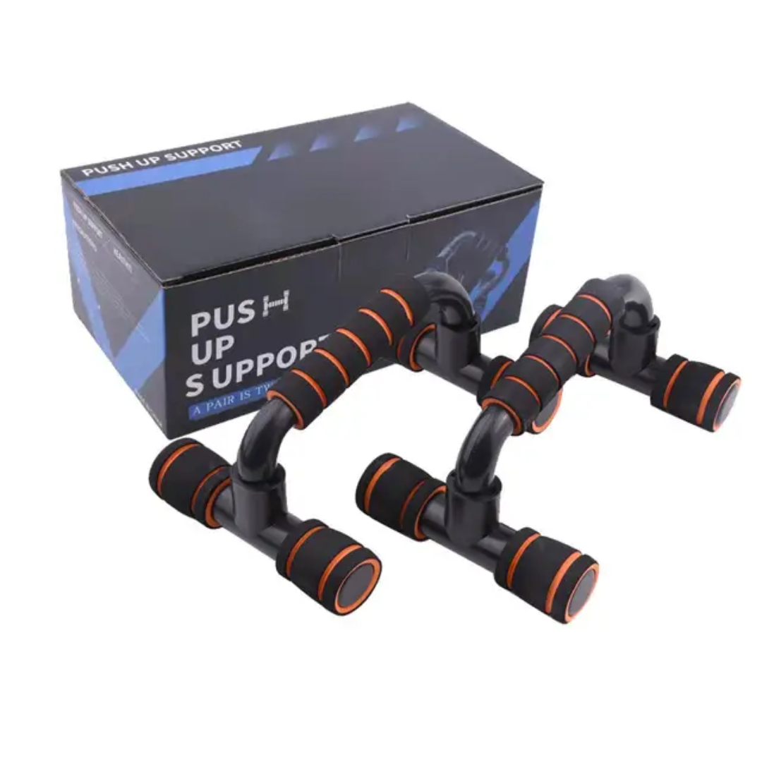 Poignées de Pompes Push Up Support – Lot de 2, Mousse Antidérapante