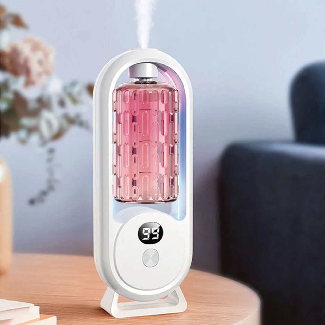 Diffuseur Aromatique Sans Fil RGB – Parfum & Lumière Ambiance