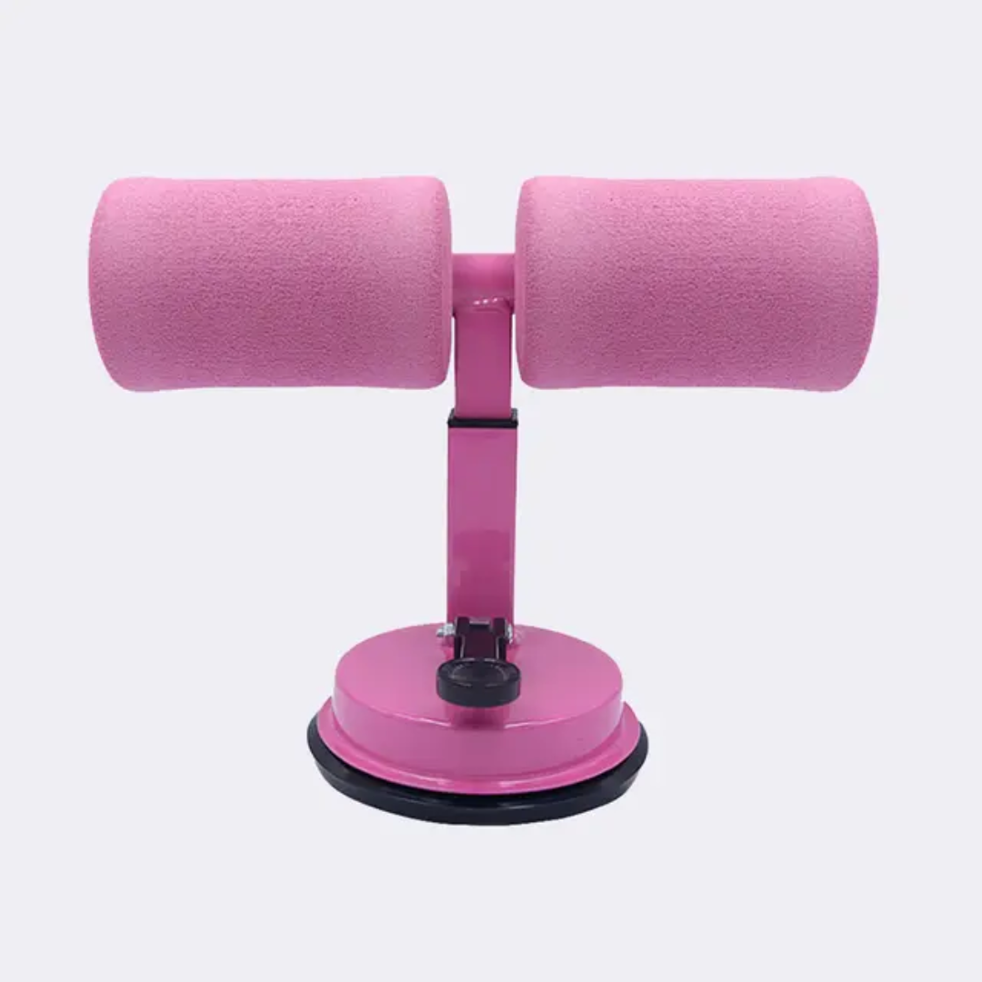 Support Abdominaux à Ventouse – Barre Sit-Up Ajustable, Multi-Couleurs