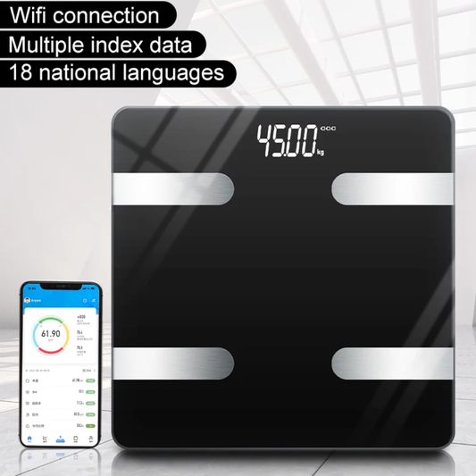 Balance Connectée Intelligente – Analyse Corporelle Complète