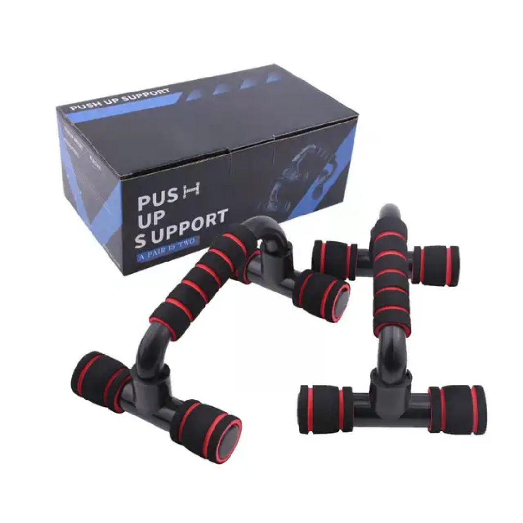 Poignées de Pompes Push Up Support – Lot de 2, Mousse Antidérapante