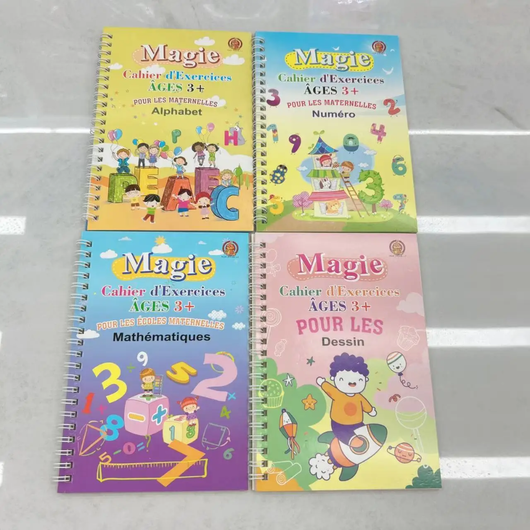 Cahiers Magie Éducatifs – Apprentissage Ludique pour Enfants 3+