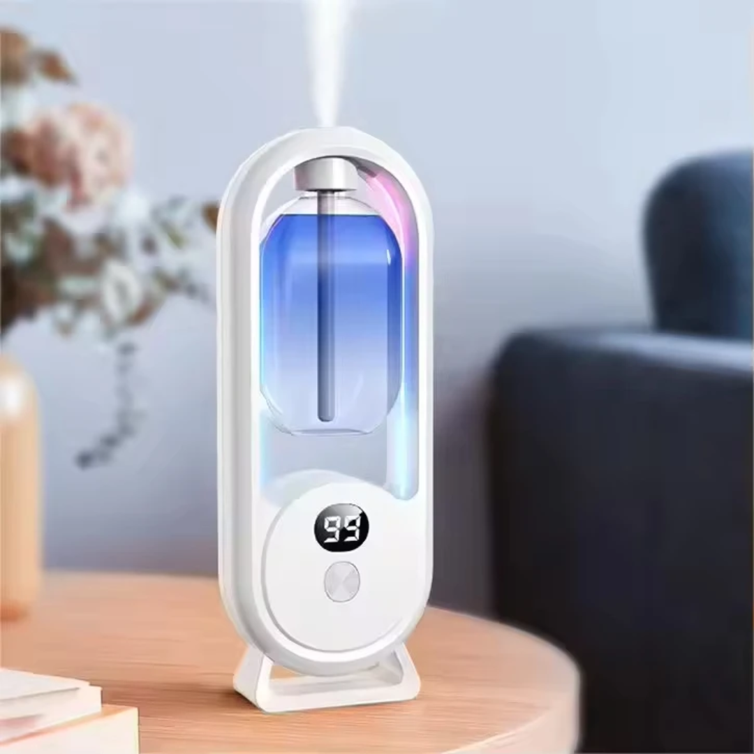 Diffuseur Aromatique Sans Fil RGB – Parfum & Lumière Ambiance