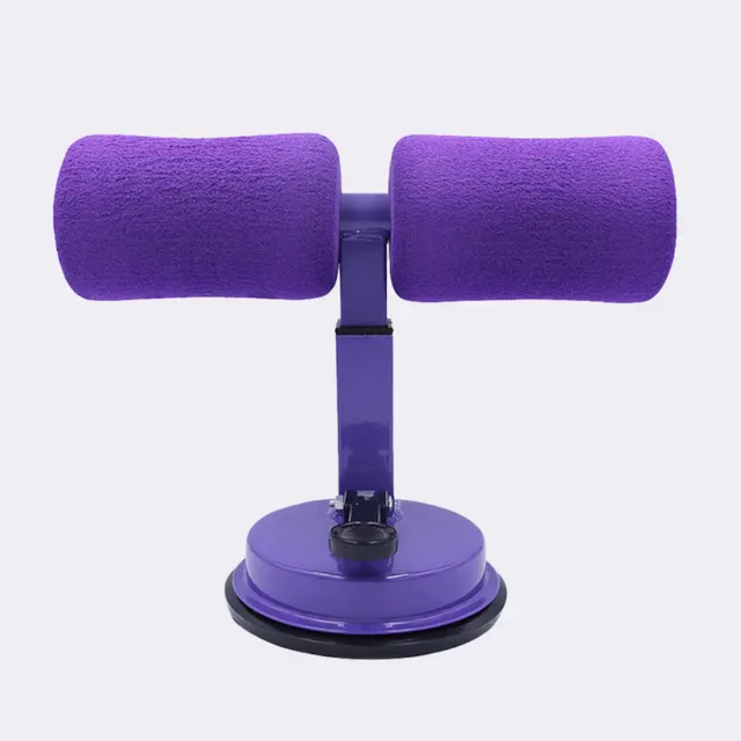Support Abdominaux à Ventouse – Barre Sit-Up Ajustable, Multi-Couleurs