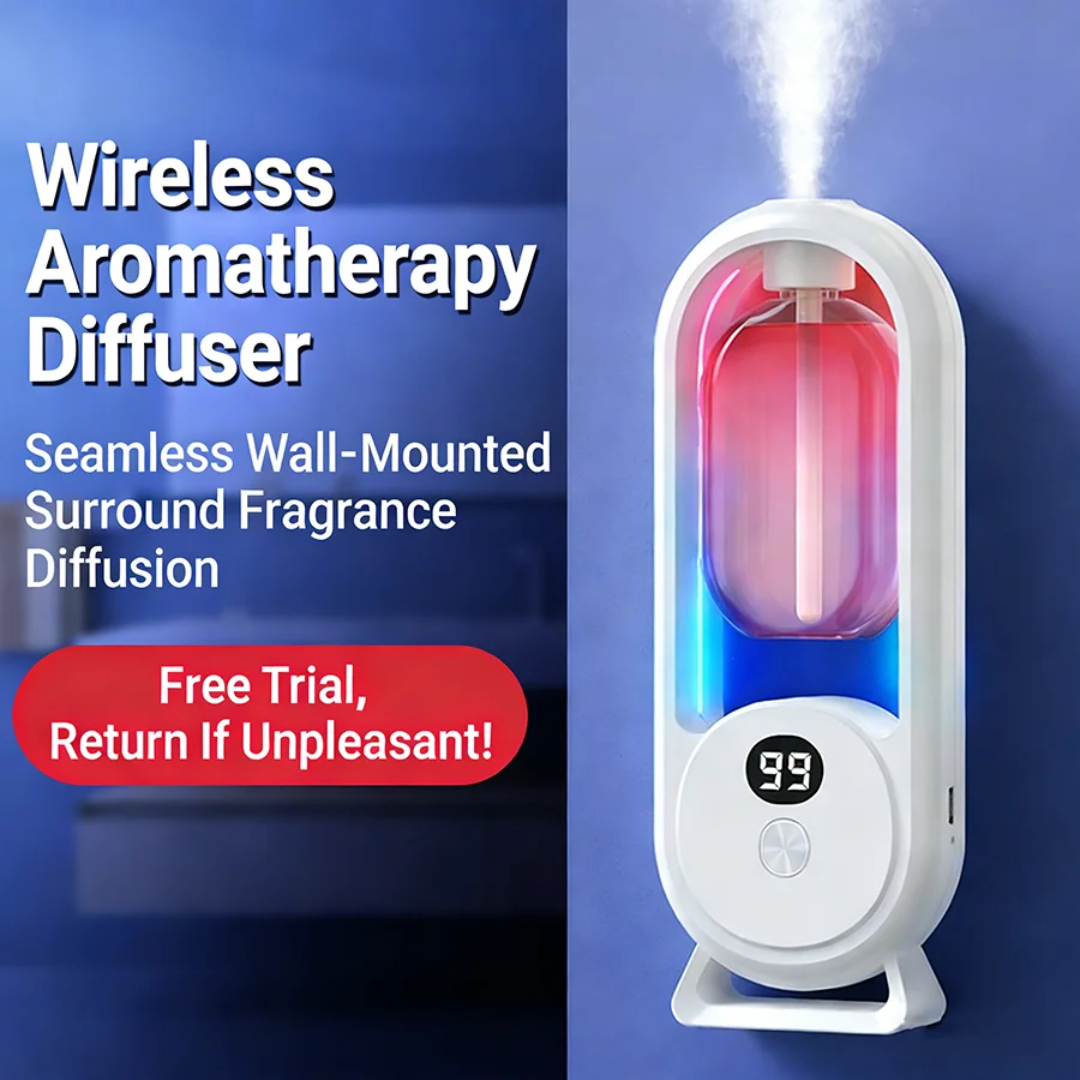 Diffuseur Aromatique Sans Fil RGB – Parfum & Lumière Ambiance