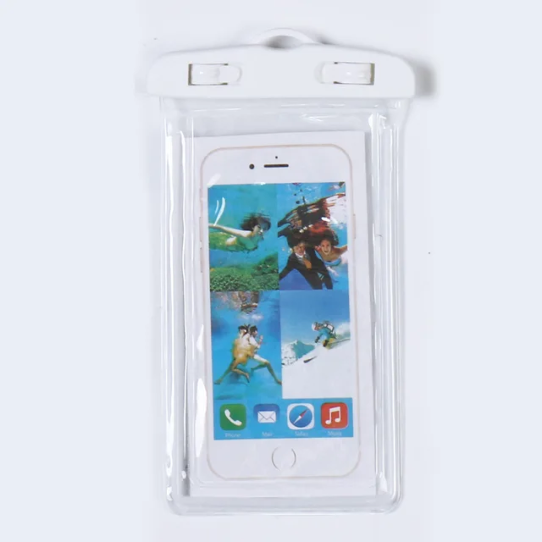 Pochette Étanche Smartphone Fluorescente – Plage, Piscine & Sport Nautique