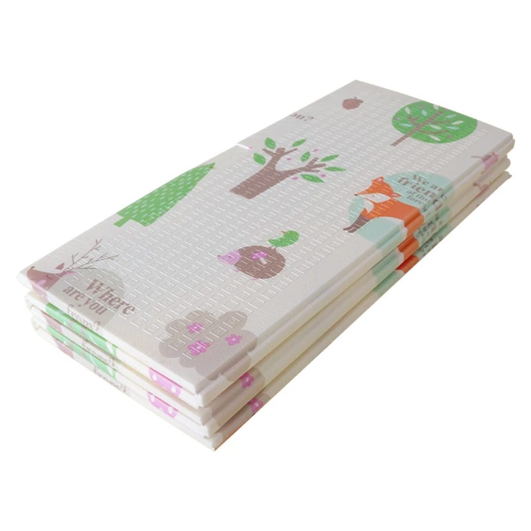 Tapis de Jeu Pliable pour Bébé – Double Face