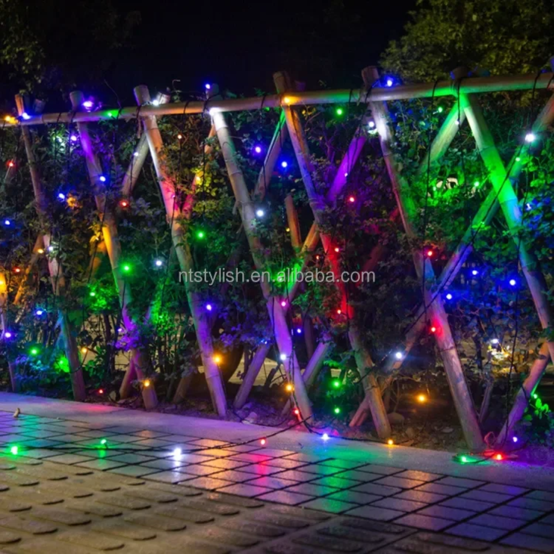 Guirlande Lumineuse 50M – Décoration Fête, Mariage & Terrasse Intérieur/Extérieur