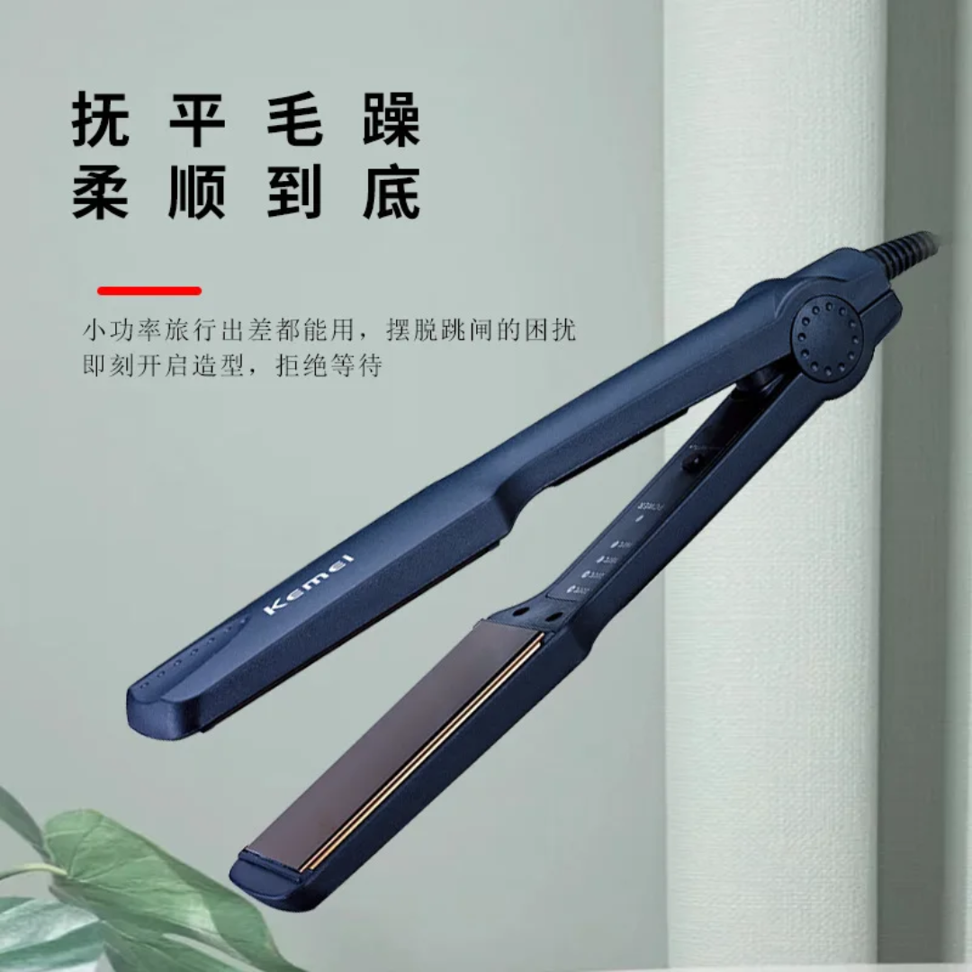 Kemei KM-329 – Lisseur Professionnel Plaques Larges Céramique Titane