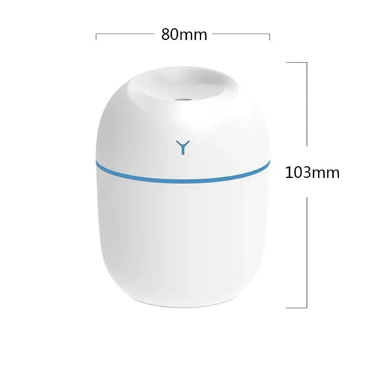 Mini Humidificateur Ultrasonique – Brume Douce & Silence Absolu